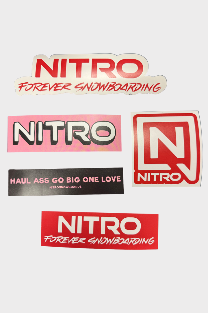 Pack d'autocollants Nitro