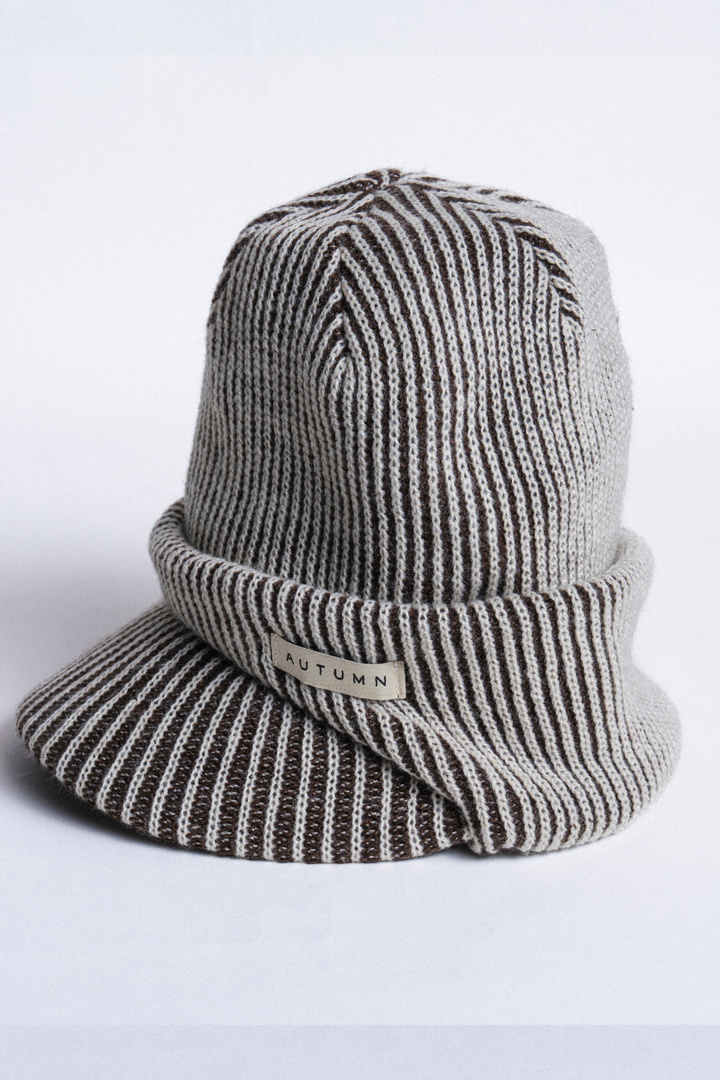 CORD VISOR BEANIE
