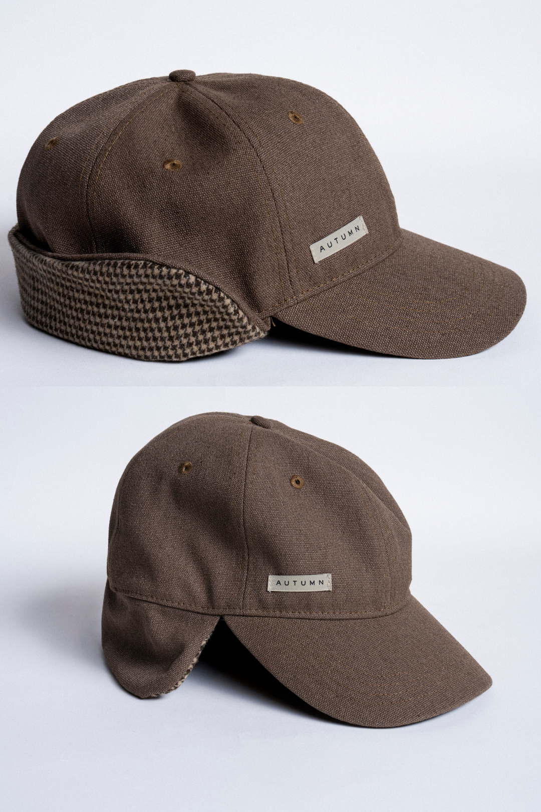 WASHED CANVAS FLAP CAP