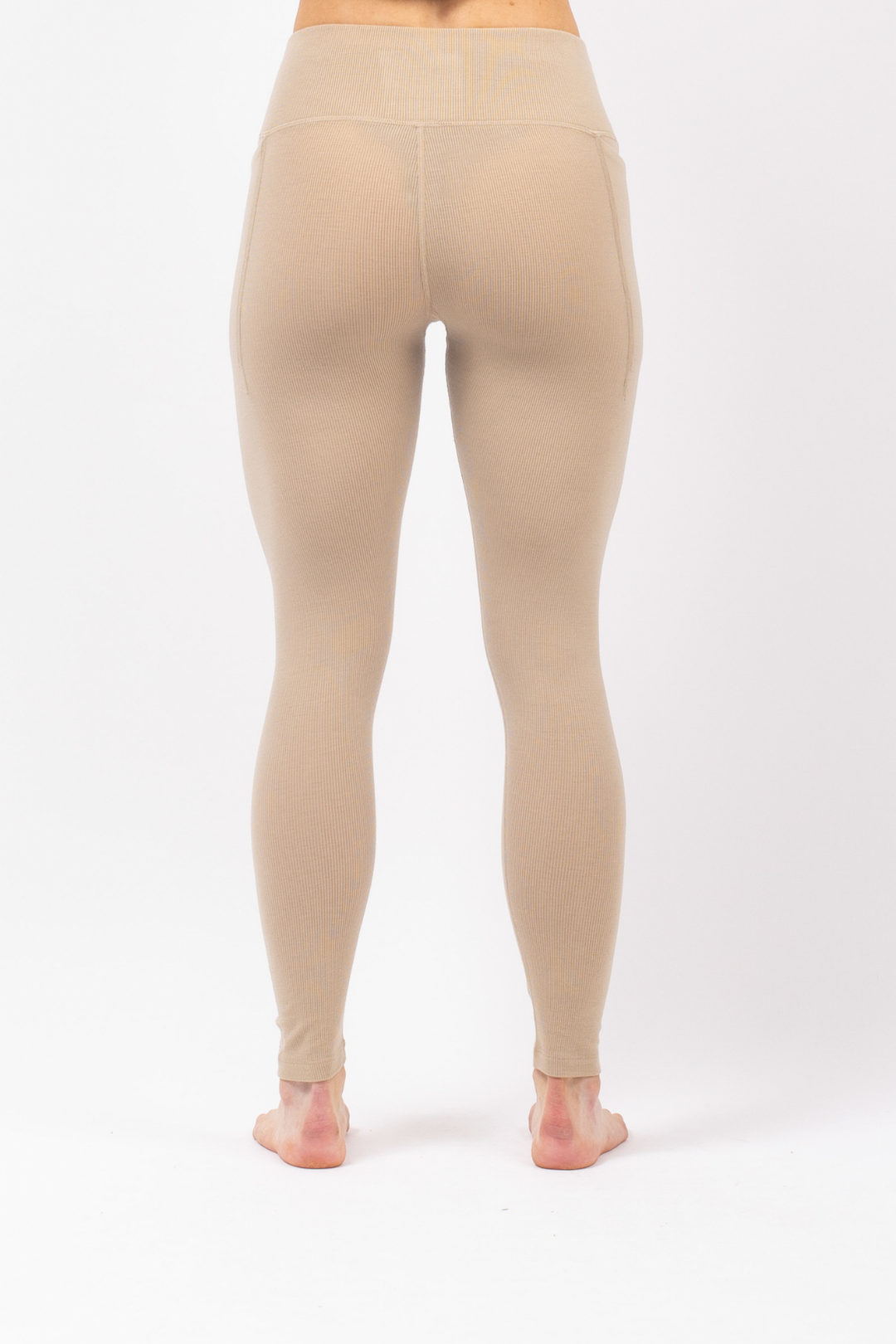 POCKET MERINO WOOL RIB TIGHTS