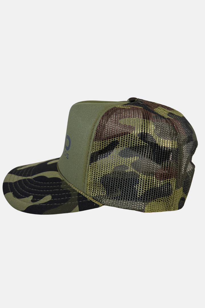 Nitro Foam Trucker Hat, Camo
