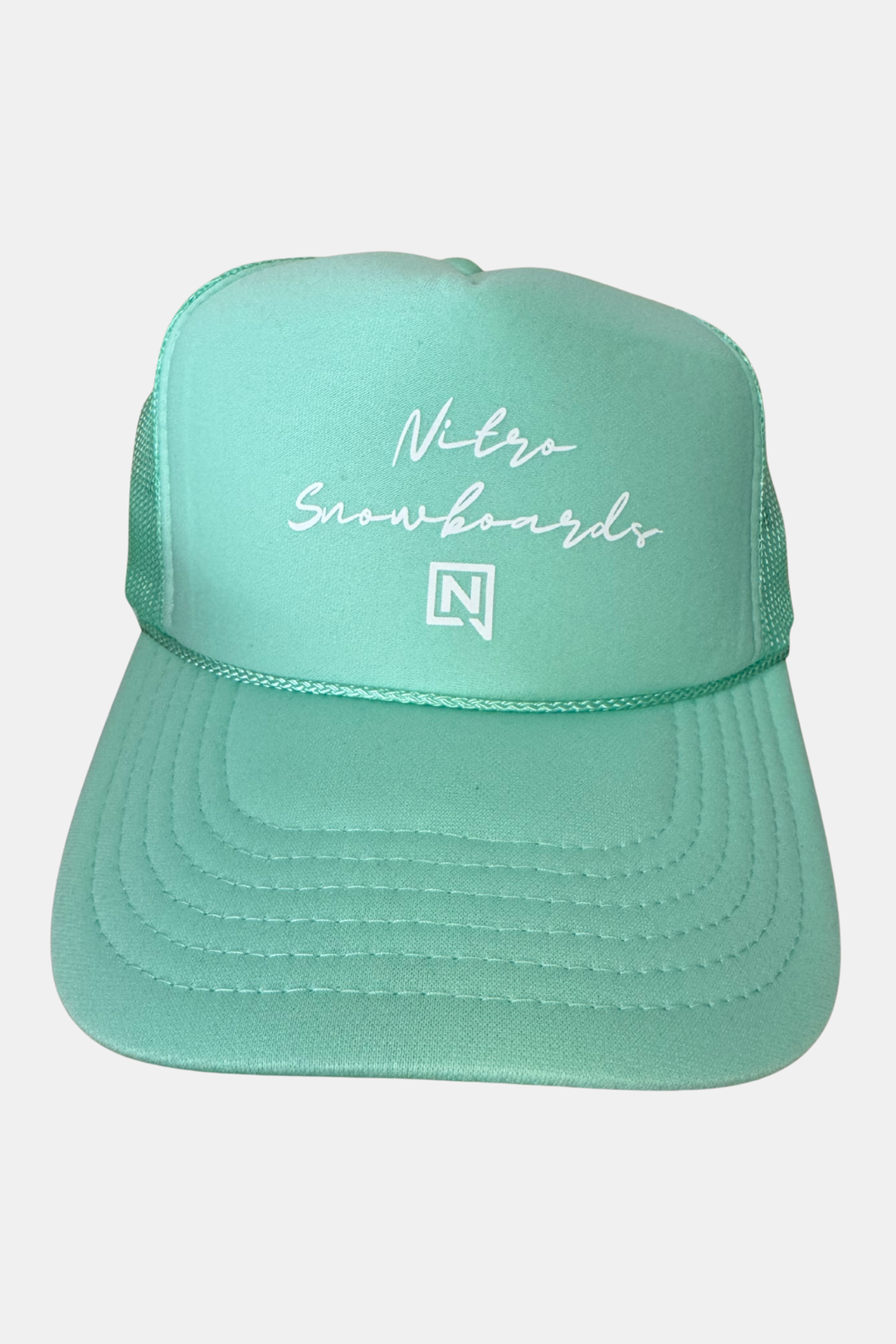 Nitro Foam Trucker Hat, Seafoam