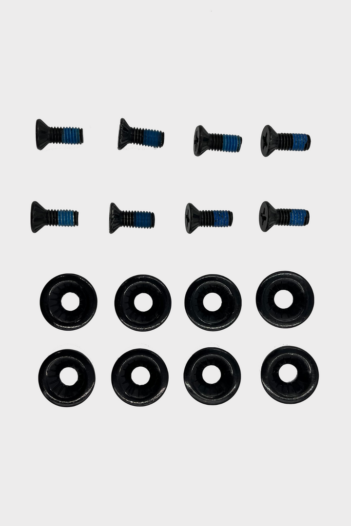 BINDING MOUNTING SCREWS + WASHERS