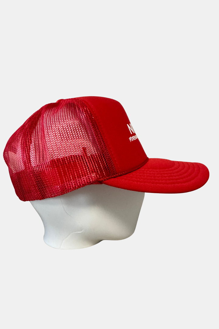 Nitro Foam Trucker Hat, Red