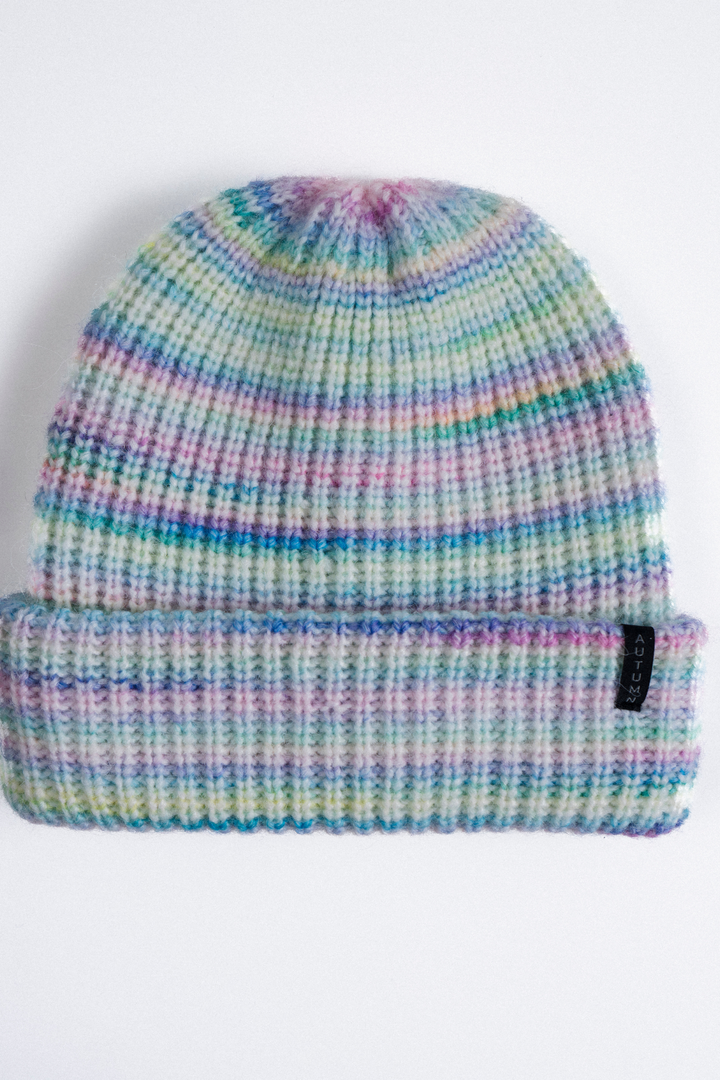 CHUNKY STRIPE BEANIE