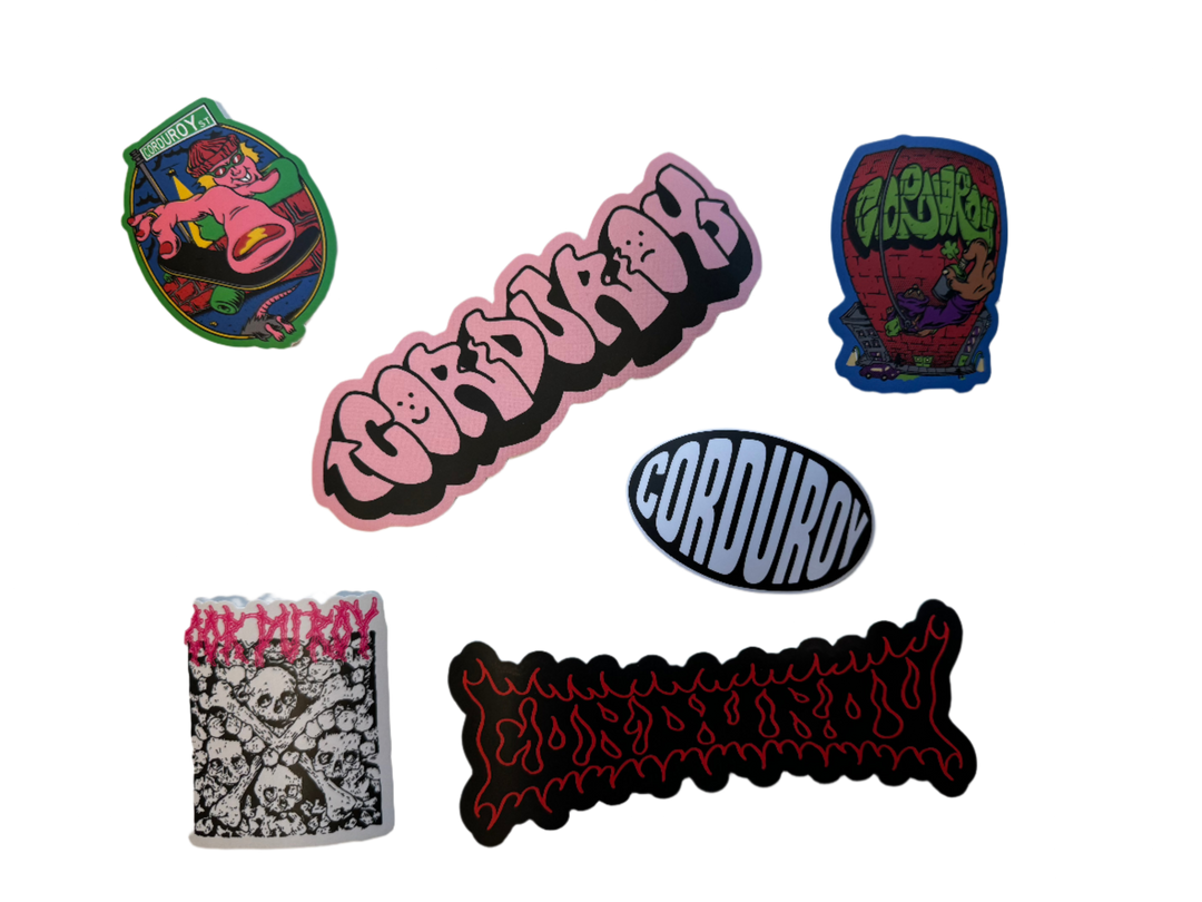 Corduroy Sticker Pack