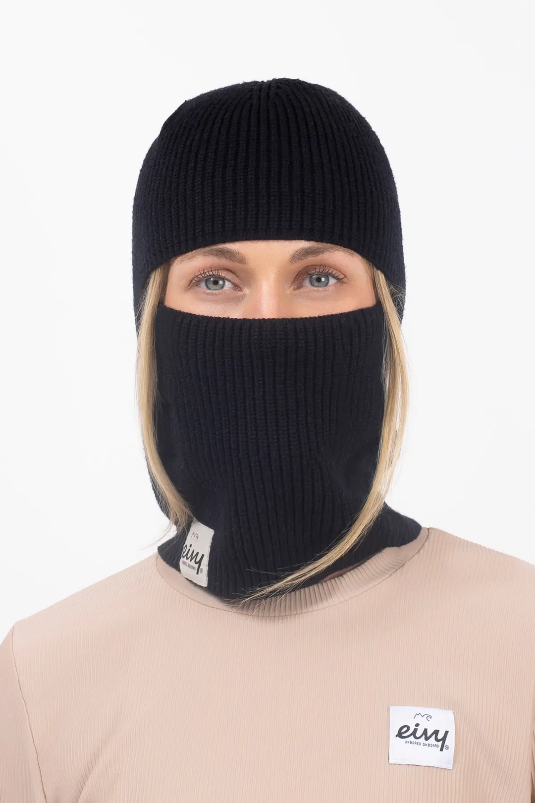 FOLDABLE KNIT BALACLAVA BEANIE