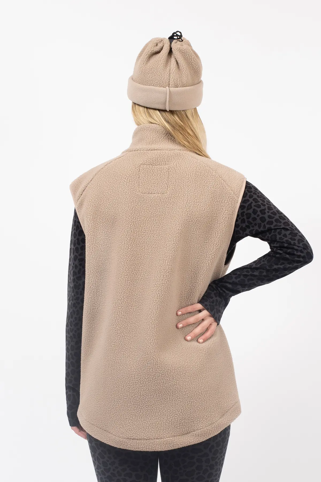 LUMBERJACKIE SHERPA VEST