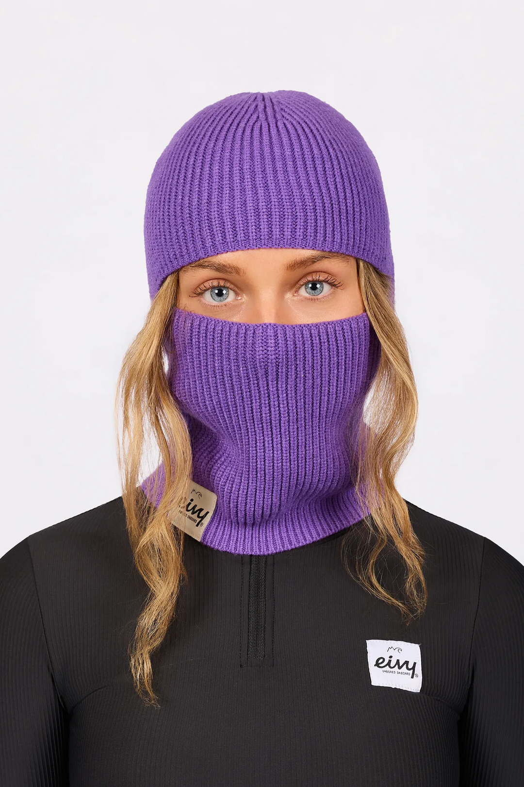 FOLDABLE KNIT BALACLAVA BEANIE