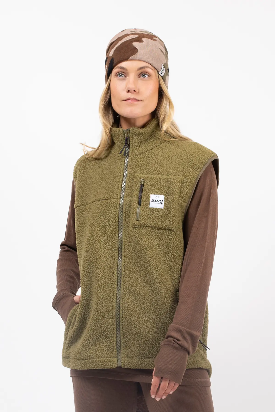 LUMBERJACKIE SHERPA VEST