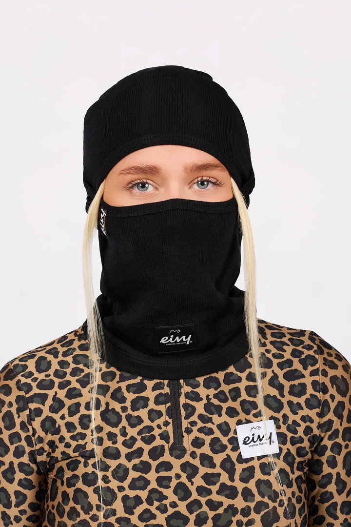 HINGE MERINO WOOL RIB BALACLAVA