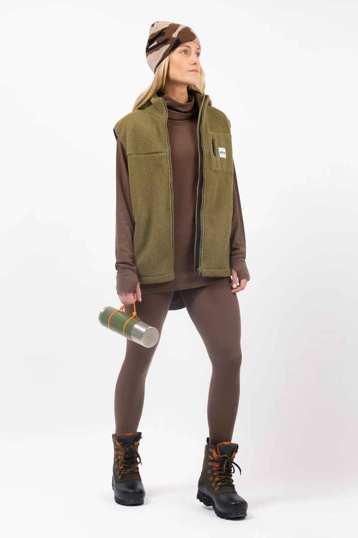 LUMBERJACKIE SHERPA VEST