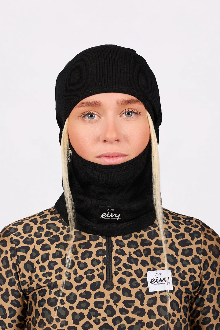 HINGE MERINO WOOL RIB BALACLAVA