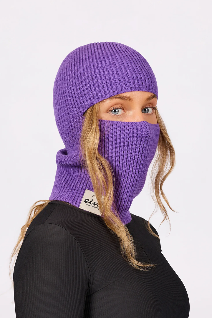 FOLDABLE KNIT BALACLAVA BEANIE