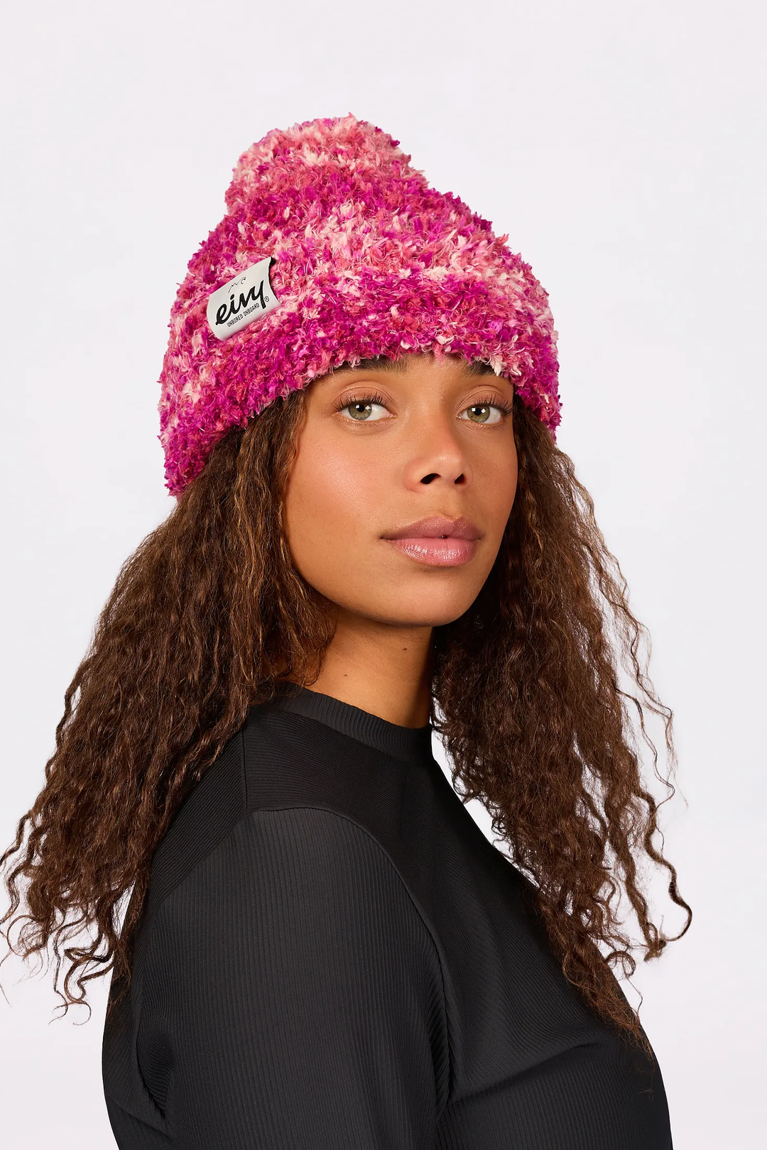 BOUCLE KNIT BEANIE