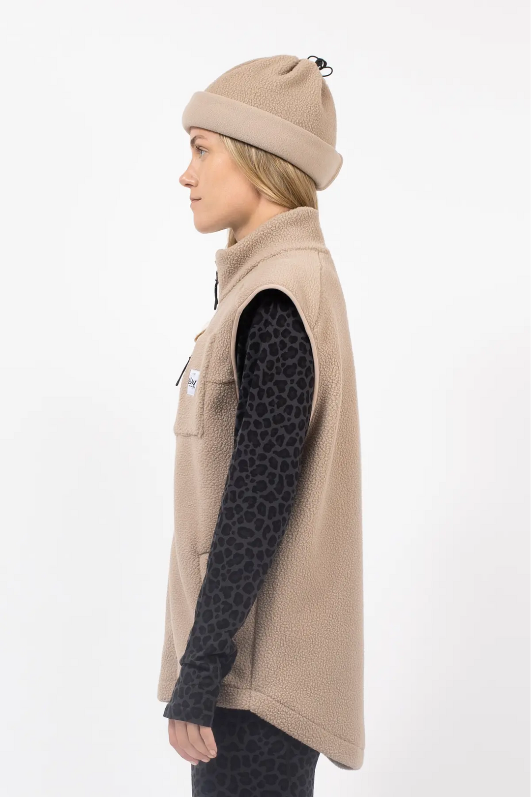 LUMBERJACKIE SHERPA VEST