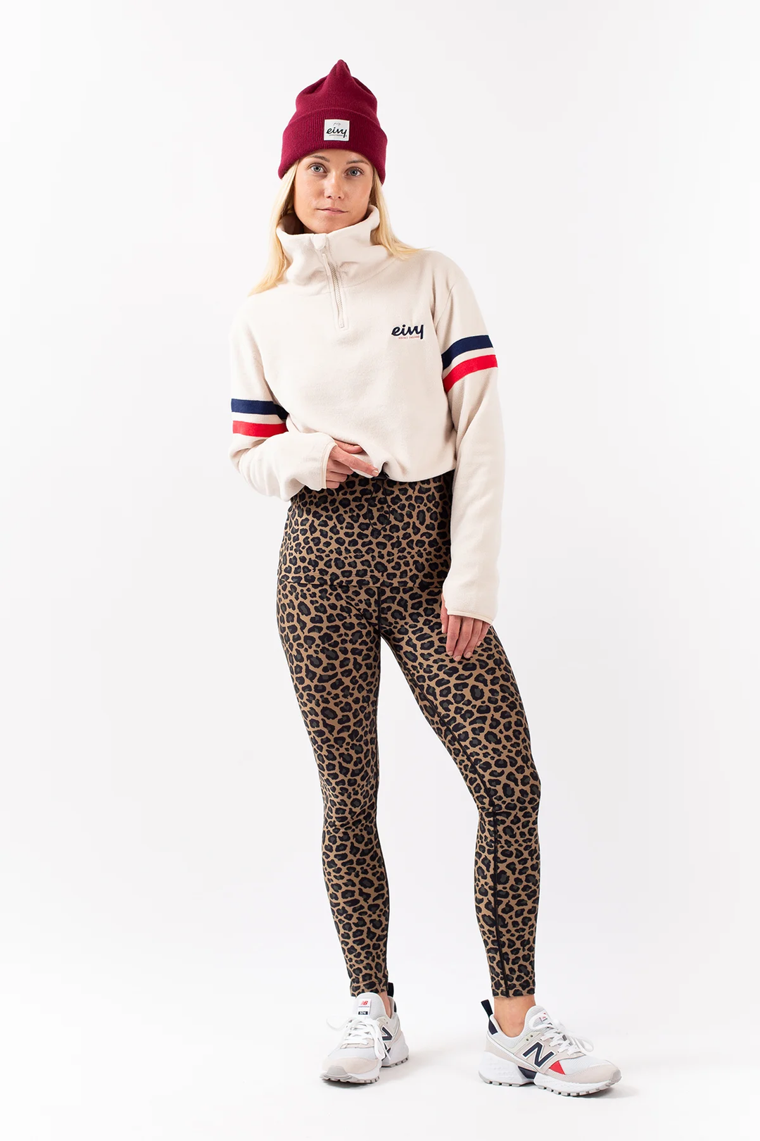PEG ZIP CROPPED FLEECE