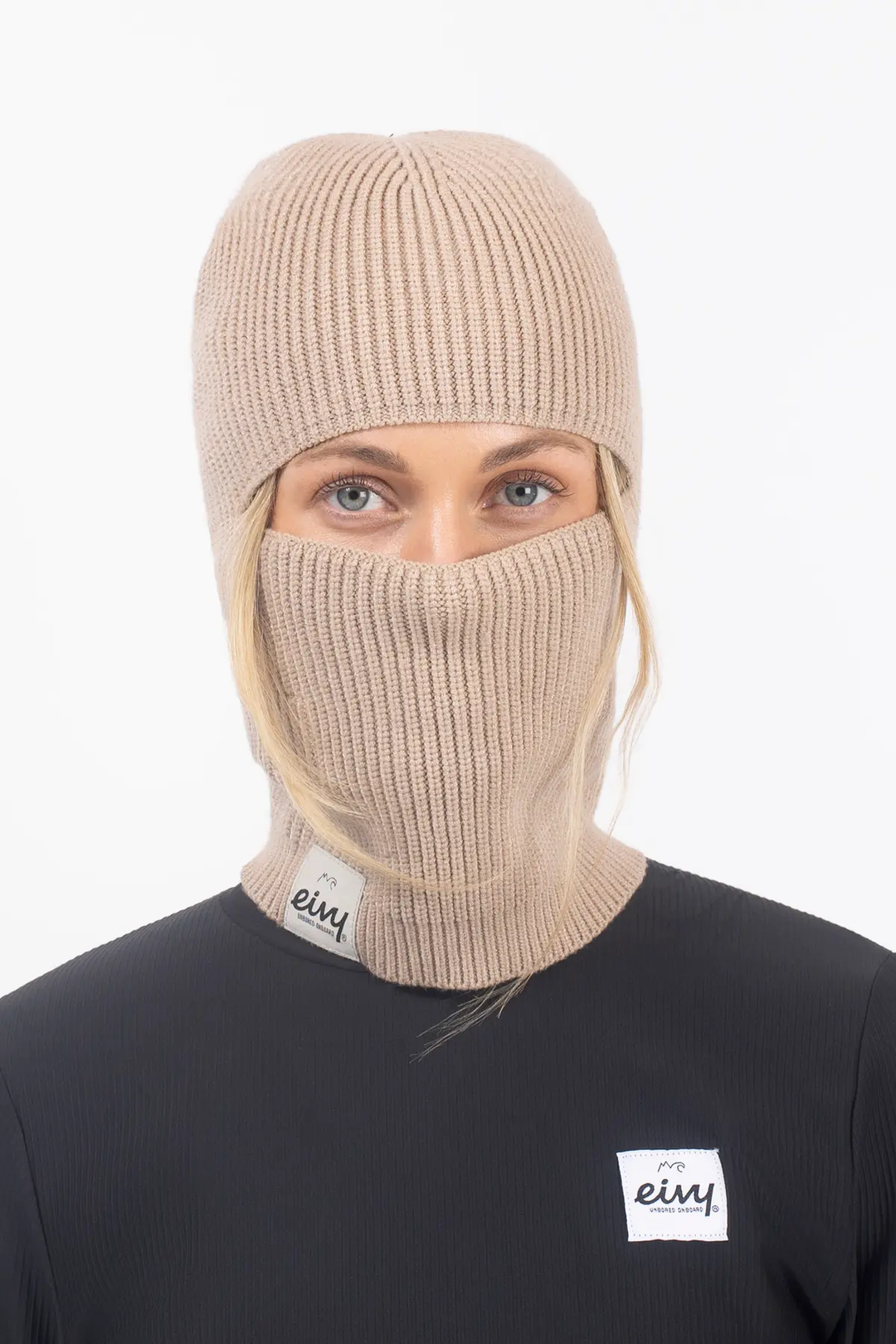 FOLDABLE KNIT BALACLAVA BEANIE
