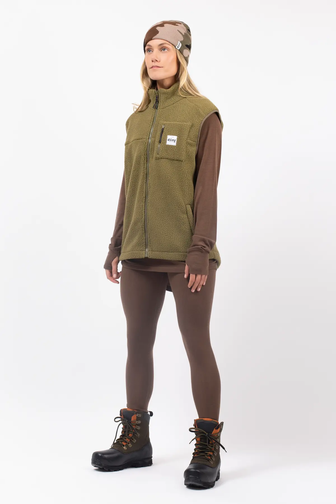 LUMBERJACKIE SHERPA VEST